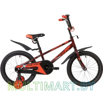 Детский велосипед Novatrack Extreme 183EXTREME.BN9 (бордовый/красный, 2019)